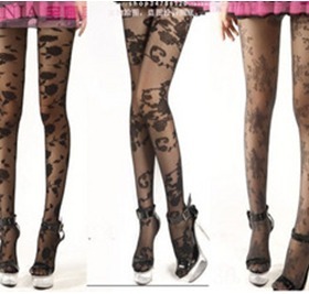 宝娜斯 超薄连裤袜 性感提花 打底袜如影69143细叶69136花嫁69124