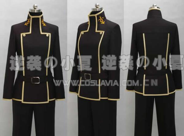 COS服装现叛逆的鲁鲁修校服制服