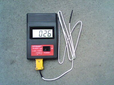 便携式数显热电偶测温表