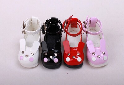 taobao agent BJD shoes SD YOSD doll shoes 6 minutes 1/6 cute rabbit shoes 4 color optional free shipping