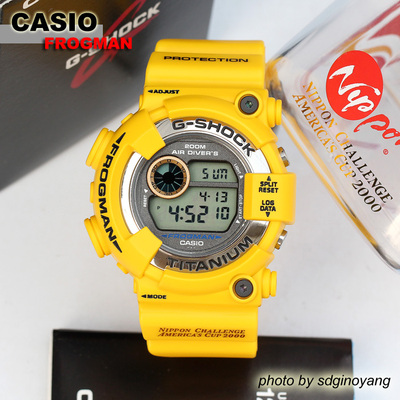 CASIO G-SHOCK FROGMAN DW-8200AC-9T(全钛金黄眼蛙人)全新结束