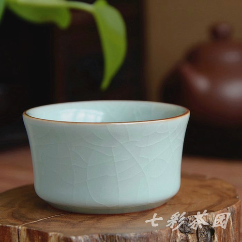 台湾茶具开片全手工晓芳窑