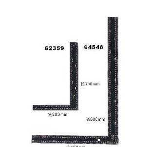 原装日本亲和牌SHINWA 64548 直角尺 长600mm 宽400mm 五金/工具 角尺 原图主图