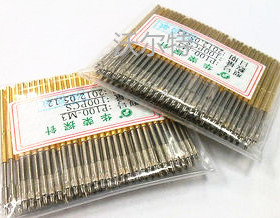 华荣探针P100-M3 （3尖头型） 总长38.35MM 铜质 针身1.36MM