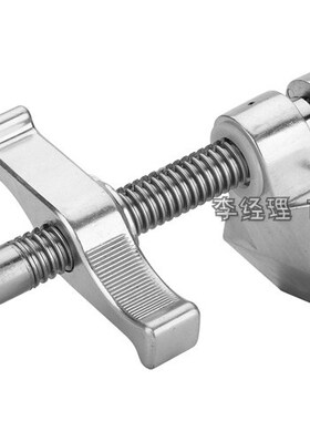 影视摄影短平夹4英寸强力夹丝杆夹大力尺夹电影灯光器材卡特里尼