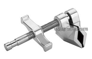 影视摄影短平夹4英寸强力夹丝杆夹大力尺夹电影灯光器材卡特里尼