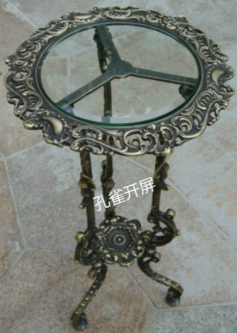 欧美复古花盆架软装会所工艺品