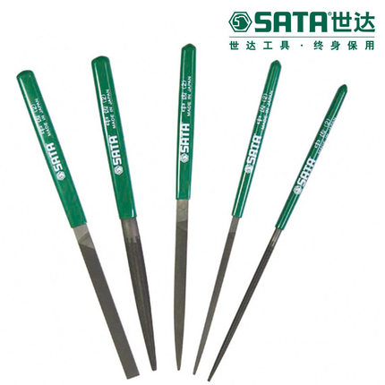 日本进口世达5件套迷你钳工锉高硬度锉刀金属打磨工具03902 03901