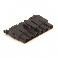 Molex 矩形连接器 6路 间距1cm 母形插口 插座 42816-0612