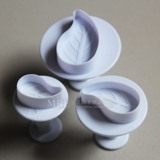 3pcs Листовая пружина под давлением цветочной плесень