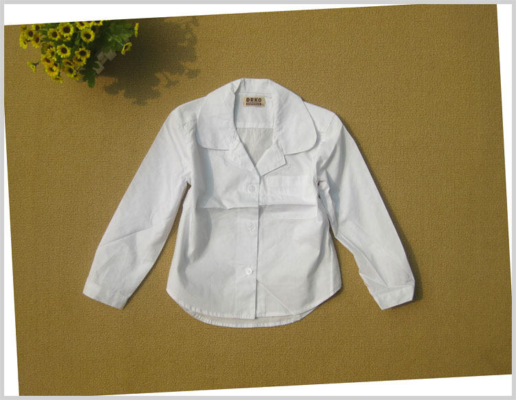 Chemise fille DRKOEKUBO à manche longue - Ref 2086664 Image 1