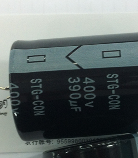 正品进口黑金刚电解电容400V390UF 390UF400V 体积35x45 105度