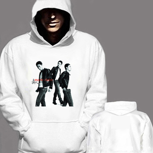 霍建华加厚短款外套头卫衣衣服周边男女同款长袖会服班服DIY定制