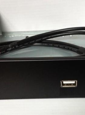 NECXG USB2.0光驱位前置面板 档板线 支持USB3.0 移动硬盘 5.25寸