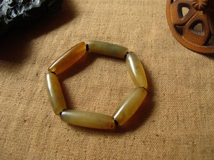 传世古玉 极美老玉珠(勒子)手串 老玉管 老佛珠 老念珠