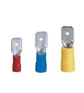 接线端子MDD2-110 公预绝缘端头 绝缘端头 插簧公绝缘端头1000只