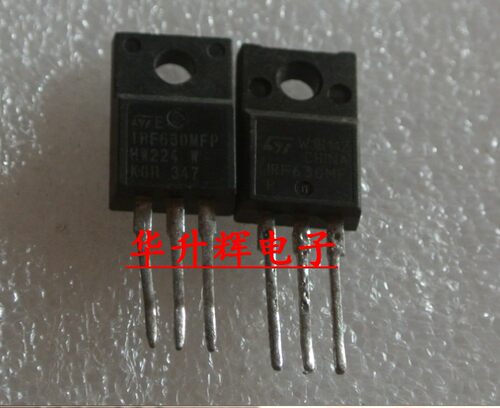 〖 华升辉〗场效应管 FQPF630 IRFS630A IRF630 IRFS630