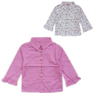 Chemise fille à manche longue - Ref 2087083 Image 1