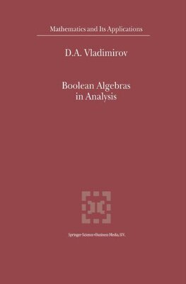 【预订】Boolean Algebras in Analysis