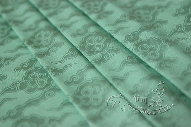 【卷云纹四合云纹】汉服褶裙马面裙比甲汉服袄裙 布面料 提花绸