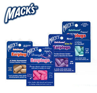 美国mack's隔音耳塞宿舍学生防吵