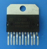 【原装拆机】L6203 步进电机驱动IC芯片 集成电路 电子元器件