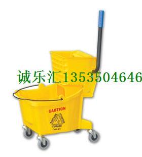 正品白云32L 轻巧型单桶榨水车 挤水车 AF08080 拖布车 墩布桶