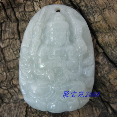 千手观音生肖本命佛守护神玉坠
