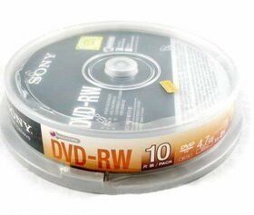 索尼DVD重复可擦写光盘刻录盘