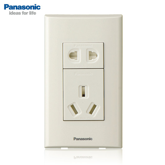 松下开关插座 亮彩120型二、三极10A、16A带保护门混合五孔WEH124在类目 电子/电工, 插座, 电源插座中 - 来自Buy2taobao.com提供专业的淘宝代购服务