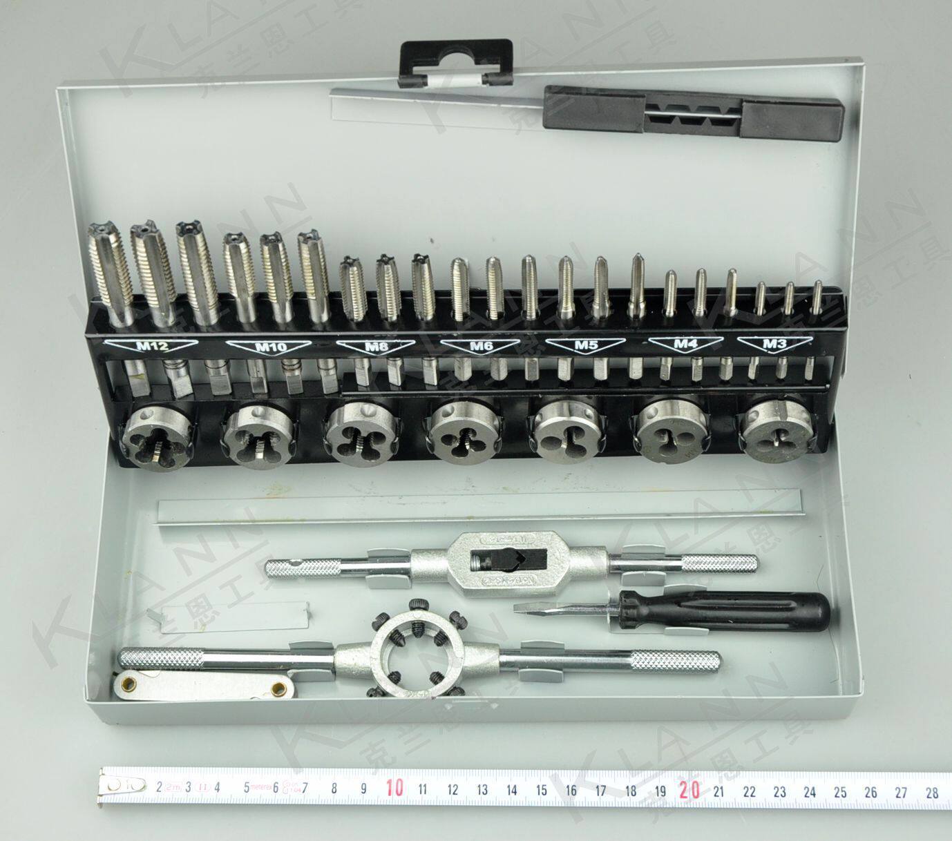 英国SENATOR 32件套公制螺纹攻丝组套 SEN-086-9980K 克伦威尔