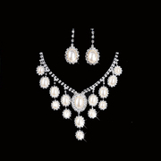 Honey made popular wedding necklace earrings set wedding necklace necklace-