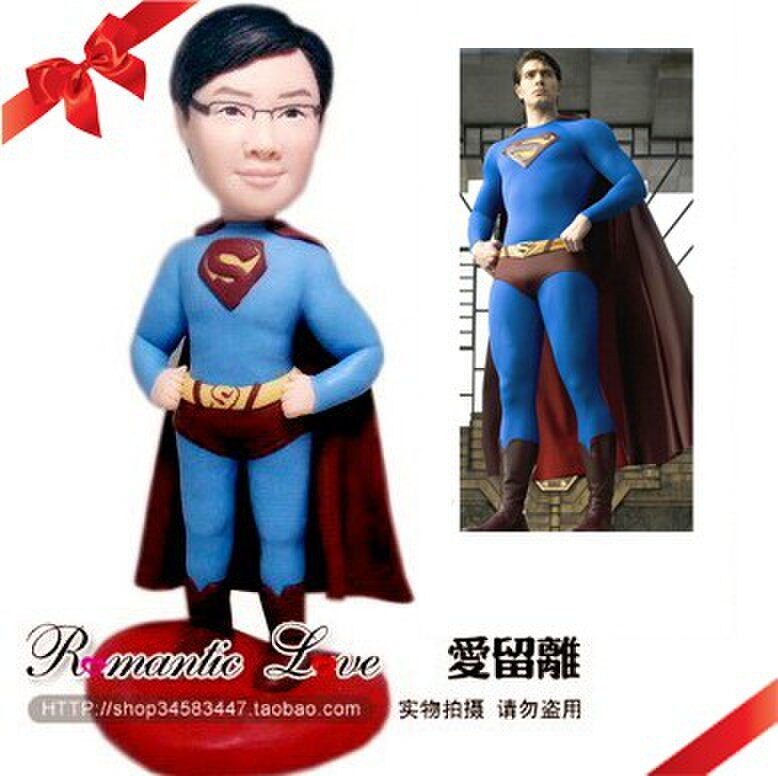 情人节礼物送男朋友生日实用高档异地恋女生喜欢超人浪漫创意圣诞