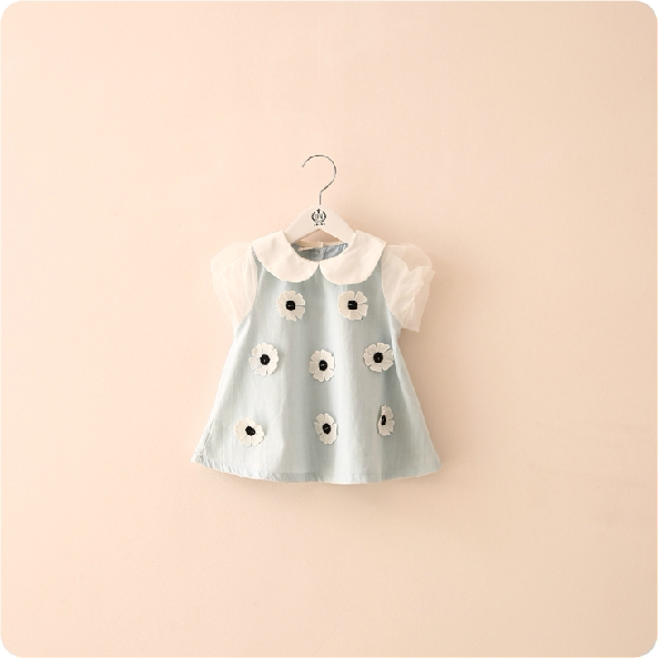 Chemise fille à manche longue en toile - Ref 2087401 Image 1