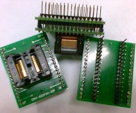 全新进口IC测试座 适配器 转换座 烧录座SSOP34转DIP34/TSSOP34