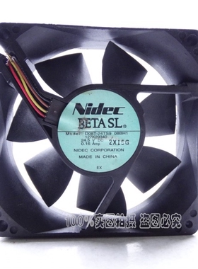 原装正品 NIDEC D08T-24TS9 08BH1 127K29342 8025 24.5V 0.16A