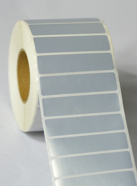 哑银PET条码纸亚银标签纸消银龙PVC防水100*15*10*20*25*35*90