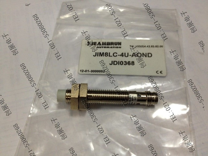 原装正品】JEAMBRUN 接近开关JIM8LC-4U-AOND  实体店铺