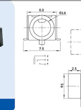 3.5耳机插座 音频插座 3.5插座 PJ313D 贴片式 1包1000个