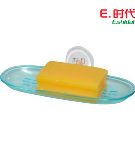 防水吸盘香皂盒双格大块肥皂专用
