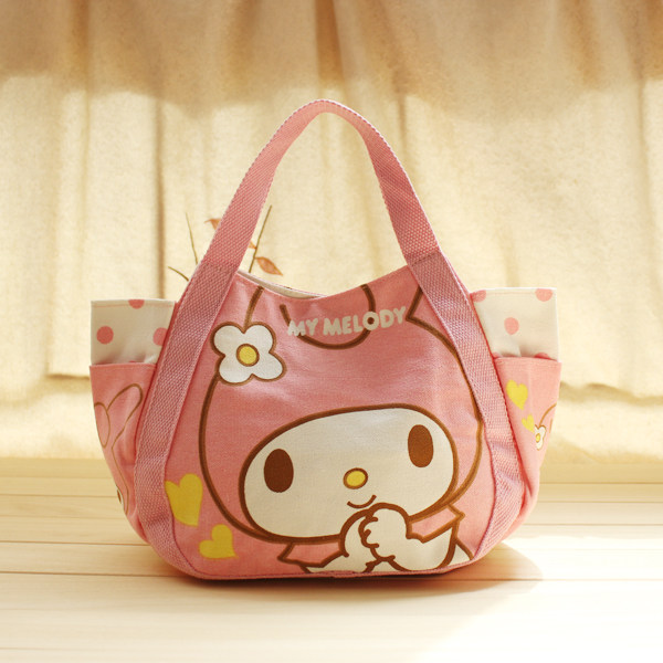 Korean Edition kitty Handbag Hello Kitty reticule Cartoon Canvas lunch bag Cute cartoon Female bagin the Leather/Lady bags/Men's bag, Ms. bags  category - from Buy2taobao.com to provide professional Taobao agent buy service