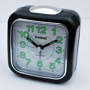 全新正品casio卡西欧闹钟tq-142-1df 指针闹钟 电子钟 懒人钟