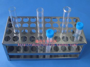 实验耗材 40孔不锈钢试管架 .其它规格可定做