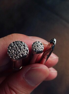 皮雕工具 印花工具 合金版鱼皮纹印花工具 PA003 PA004 PA005