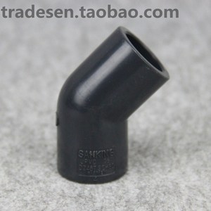 SANKING美标UPVC水管管件45度弯头ANSI SCH80塑料水管配件接头