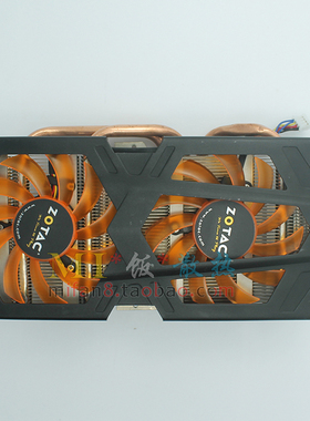 索泰GTX660Ti-2GD5海外版 GTX650Ti Boost 极速版散热器 公版适用
