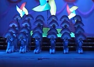 直销茹芸舞台演出服现代舞服装/乘着知识的翅膀/少儿舞蹈服饰订做