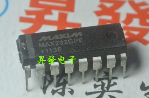 〖昇發电子〗全新原裝MAX232CPE IP通信IC 串口通信控制 直插 DIP