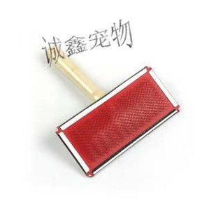 波波木柄大针梳 宠物梳子 狗狗梳子针梳  美容梳