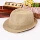 亲子潮春夏天礼帽韩版 潮男士 帽子英伦爵士帽女礼貌男草帽沙滩帽
